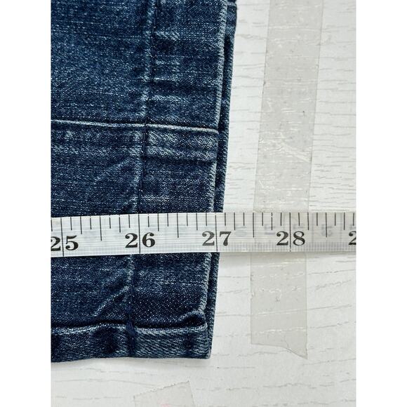 J Brand New! Athena Utility Tie Waist Jeans Blue Dark Wash Casual Stretch 26 - Picture 16 of 16